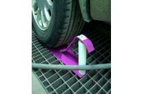 Cale avec rouleau de guidage pour tuyaux et cables : Rollout