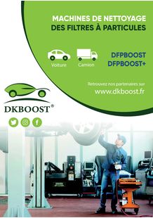 Plaquette Machine DPFBOOST (nettoyage de FAP) 