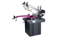 Scie à ruban pour métaux -45°/+60° capacité de coupe ronde 235 mm 1,5 kW 400V 45/90 m/min hauteur lame 27 mm Optisaw SD285