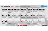 Câbles OBD adaptateurs pour PL/BUS/Remorques