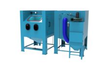 Cabine de sablage 350L 