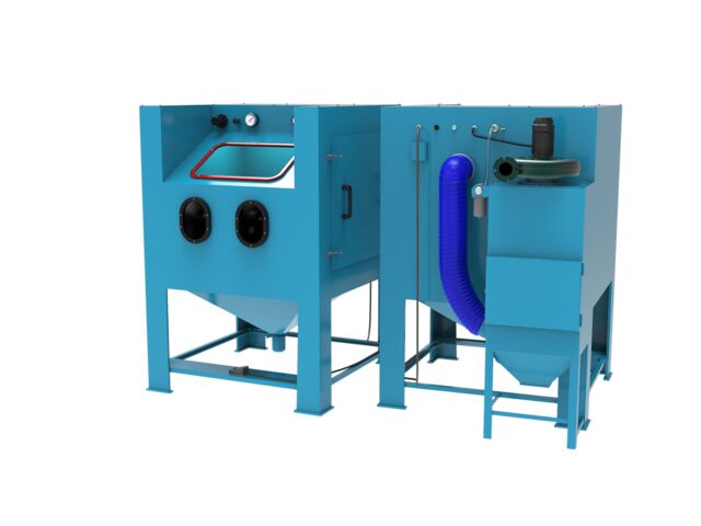 Cabine de sablage 350L 