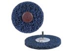 Disques de décapage Clean & Strip XT Purple sur axe - Violet - 100x13x6 mm