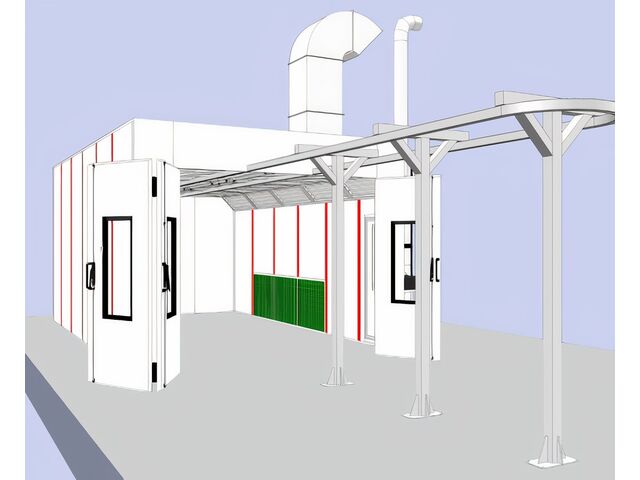Cabine de peinture | MECATELIER