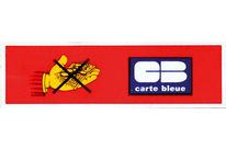 Autocollant CB pour distributeur de jetons