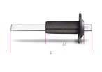 Burin plat de carrossier avec gaine protectrice BETA 1342PM - 235x118 mm