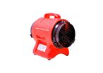 Ventilateur extracteur portable 200 mm - 250 W MW Tools MV200PP