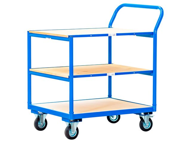 Plateau de transport 3 étagères 250 kg MW Tools SHC253