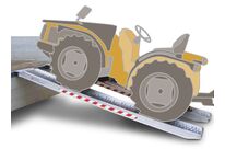 Jeu de rampes fixes en aluminium 4500kg 3000x360mm largeur utile 300mm MW Tools VAM125/30