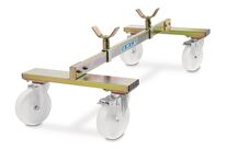 Chariot support d&amp;#039;essieu pour véhicules 800 kg avec frein OMCN O250/A