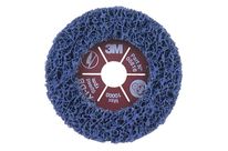 Disques de décapage Clean &amp; Strip XT Purple sur support en fibres - Violet - 115x22 mm