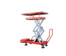 Table élévatrice électrique mobile 1200 kg - Hauteur 2067 mm - 3 plateaux (batterie + mécanique) - 230V - Plateau 1100 x 596 mm MW Tools WTE1205TB
