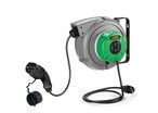 Enrouleur de câble pour véhicules électriques avec boîtier mural et Wi-Fi 5 m 3G2,5 mm² + 1X0,5 mm² Type d'entrée 2 Zeca EV3162 WB+