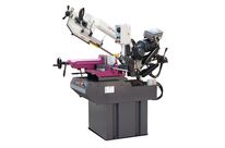 Scie à ruban pour métaux -45°/+60° capacité ronde 255 mm 1,5 kW 400V variateur 15-100 m/min rapporteur d&#039;angle Optisaw SD310V