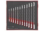 Jeu de clés mixtes à racagnac Foam2 tray 8- 19mm 12 pièces Teng Tools TED6512RS