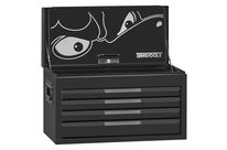 Coffre à outils 4 tiroirs pour servante pro noir Teng Tools TST26B4