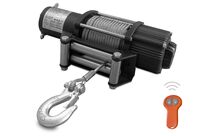 Treuil électrique 12V 2268 kg 15,2m avec télécommande radio MW Tools EL2300