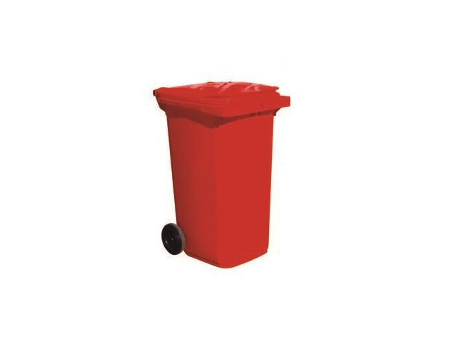 Conteneur de tri 120 L Rouge pour le secteur automobile | B120LROUL Rouge