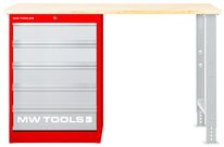 Établi modulaire Multiplex avec armoire à tiroirs 5T 1500 mm MW Tools MOD15LP5