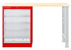 Établi modulaire Multiplex avec armoire à tiroirs 5T 1500 mm MW Tools MOD15LP5