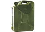 Jerrycan 20 l. en acier pour huile et carburant MW Tools TC20LF