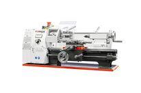 Tour à métaux d&amp;#039;établi hauteur des pointes 100 mm entre-pointes 300 mm alésage 21 mm 0,6 kW 230V vitesses variables Torros TR1830V