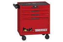 Servante d&#039;atelier professionnelle 4 tiroirs Teng Tools TSW26R4L