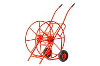 Dévidoir en acier époxy pour tuyau d&amp;#039;eau 130 m 1&amp;#039;&amp;#039; MW Tools HW1301SP