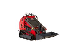 Mini chargeur sur chenilles pompe hydraulique triple - Moteur essence 23ch - 16 kW - Capacité de levage 380 kg - Avec godet MW Tools MLD380R