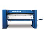 Plieuse de tôle manuelle largeur du travail 2020 mm épaisseurs jusque 2 mm segments hauts à col-de-cygne Metallkraft HSBM2020-20SH