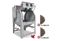 PACK Cabine de sablage avec 100 kg d&amp;#039;abrasifs sable corindon MW Tools CAT1200SET