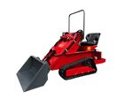 Mini chargeuse compacte sur chenilles 879 kg - Moteur essence 15 CV - Transmission hydrostatique - Capacité de levage 300 kg - Avec siège MW Tools MLDZ360R