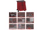 Servante rouge foam midi master set 10 tiroirs Teng Tools TCEMM411N10