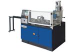 Tronçonneuse métal acier automatique CNC avec guide vertical sur queue d'aronde 1,3/1,8 kW 400 V lame circulaire ø315 mm 33/66 tr/min Metallkraft MKS315VA