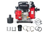 Pompe à eau motopompe thermique essence 10.000 L/h 2 CV raccord 1,5 hauteur de refoulement 16 m MW Tools WP1000