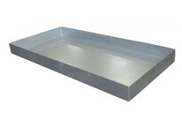 Bac de rétention en acier 60 l sans grille Ecospill LBS60Z