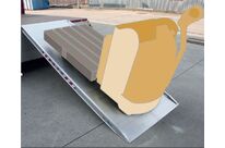 Rampe aluminium 2000kg 2390x1000mm largeur utile 940mm MW Tools VAMPCP2400.1000.2000