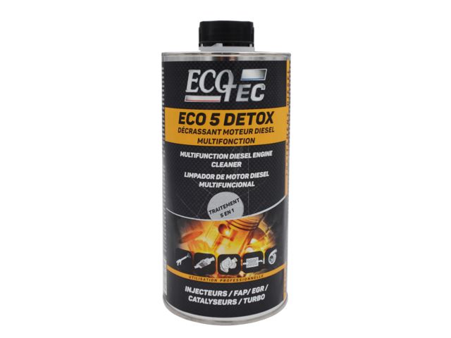 ECO 5 DETOX Décrassant Moteur Diesel Multifonction