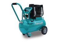 Compresseur mobile silencieux sans huile cuve 50 L 1,3 kW / 1,75 Ch 230 L/min 10 bars 230V Aircraft MOBILBOY SIL 231/50