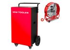 Pack déshumidificateur 90L/Jour BDM90N + Ventilateur brasseur d'air ø600mm MV600L MW Tools BDM90NSETA