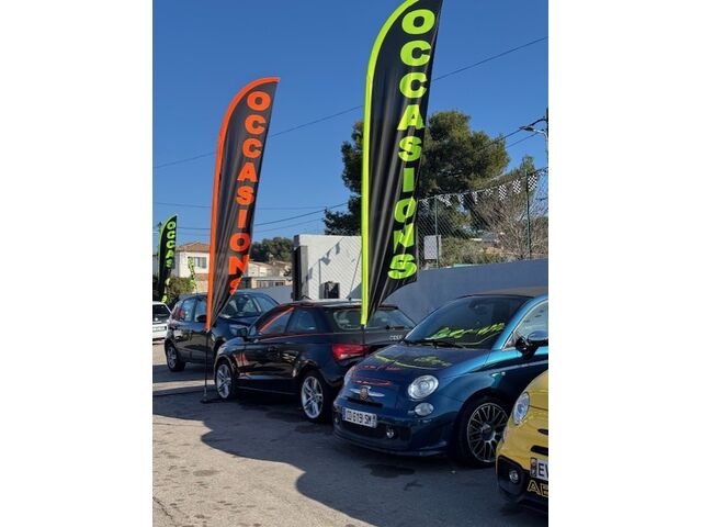 Mâts et drapeaux pour parking | kit eco flex 