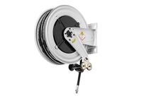 Enrouleur huile 15 m ø 1/2 150 bars Acier Peint avec enroulement automatique et support mural fixe Raasm RA.8430.402