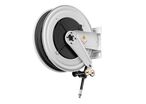 Enrouleur industriel Diesel 8 m Ø 1 10 bars Acier peint avec enroulement automatique et support mural fixe Raasm RA.8530.604