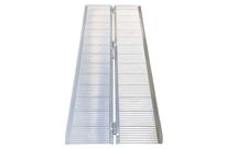 Rampe d&amp;#039;accès en aluminium 300 kg - 2100 x 720 mm - largeur utile 660 mm - pliable MW Tools ARP1004