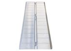 Rampe d'accès en aluminium 300 kg - 2100 x 720 mm - largeur utile 660 mm - pliable MW Tools ARP1004