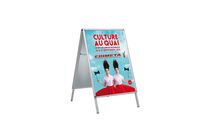 Chevalet de trottoir Cadro-Clic® B1 / 100 x 70 cm