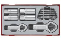Jeu d&#039;extracteurs TT1 tray 1/2 11 pièces Teng Tools TTSN11