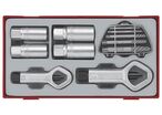 Jeu d'extracteurs TT1 tray 1/2 11 pièces Teng Tools TTSN11
