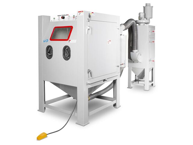 Cabine de sablage cyclone 1350 l MW Tools SCIN1350
