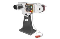 Ponceuse à bande pour métaux 75x2000 mm 29 m/s 3 kW 400V avec frein moteur électronique et arrêt d&#039;urgence Torros BS75200400E